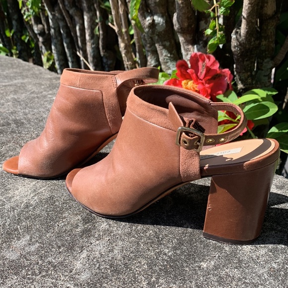 Cole Haan Jena Leather Slingback Bootie - Picture 3 of 7